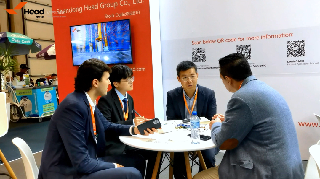 展會直擊 | 感受2023巴西國際涂料展盛況，領(lǐng)略赫達魅力！